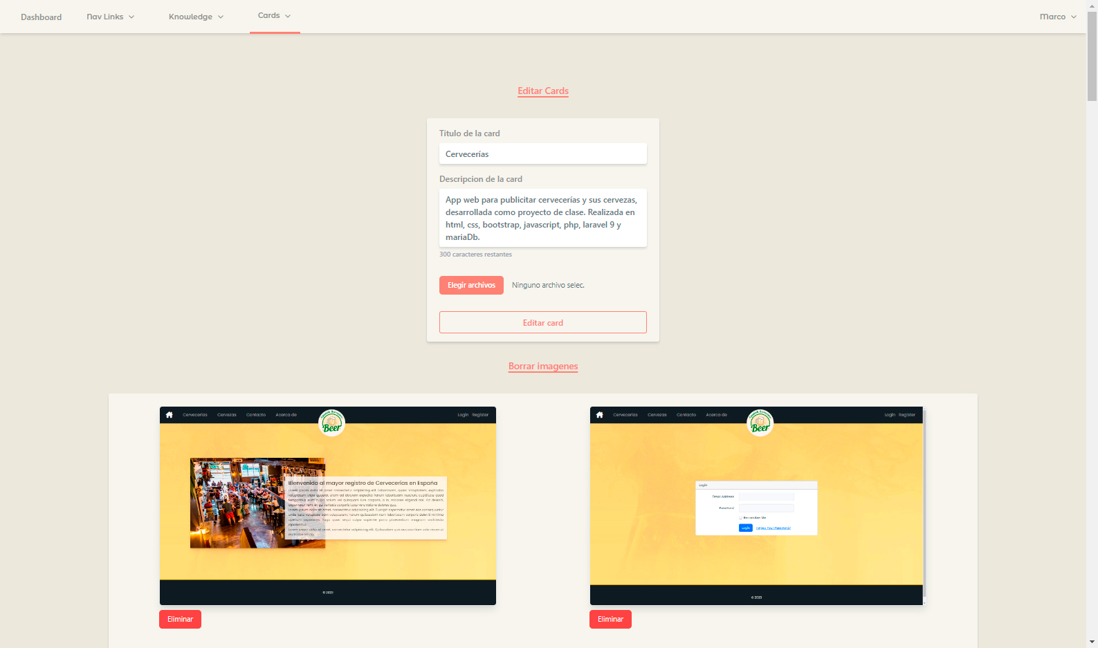 Portfolio Personal v1 — captura 6