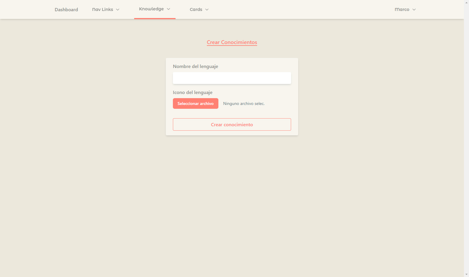 Portfolio Personal v1 — captura 3