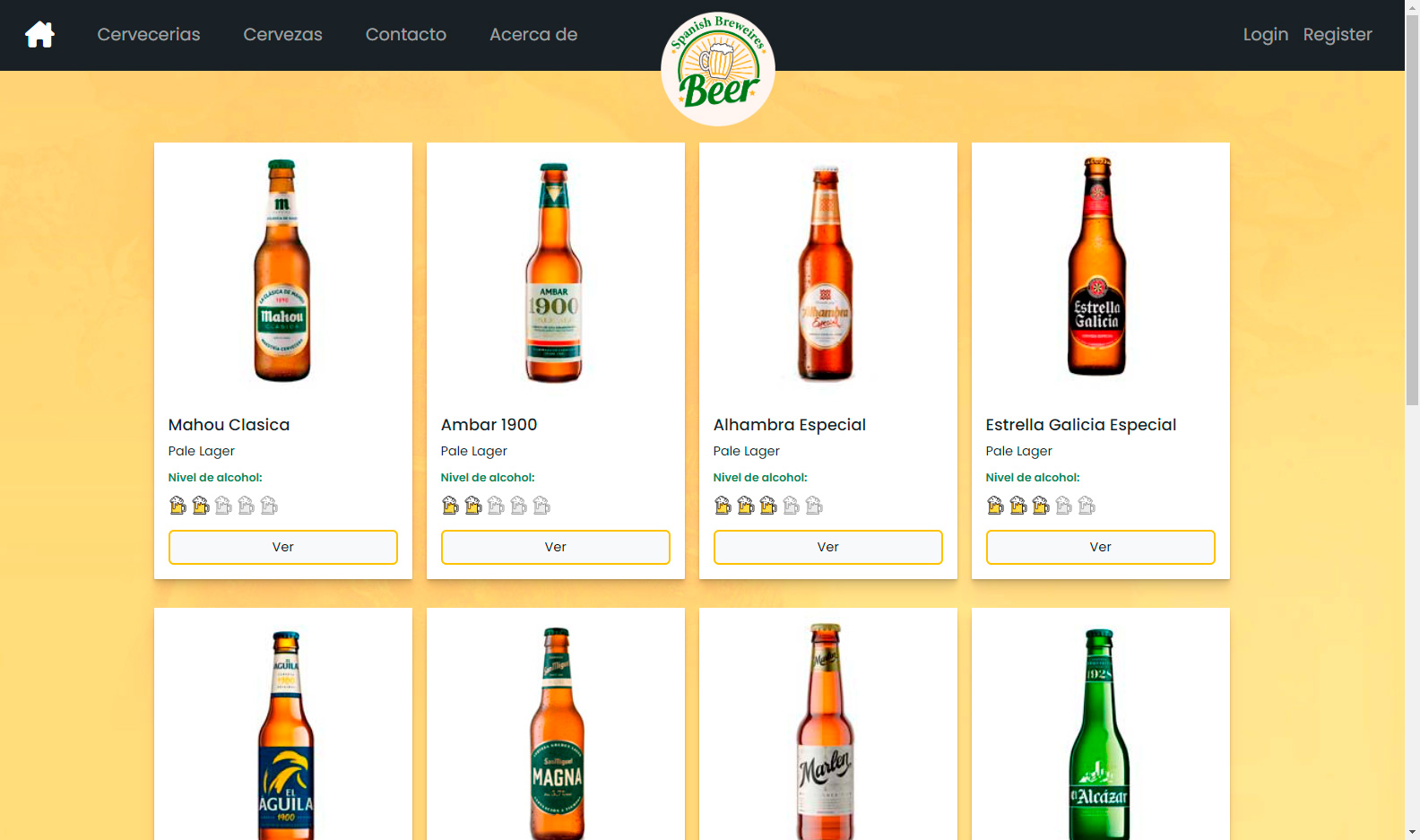 Registro de Cervecerías — captura 3