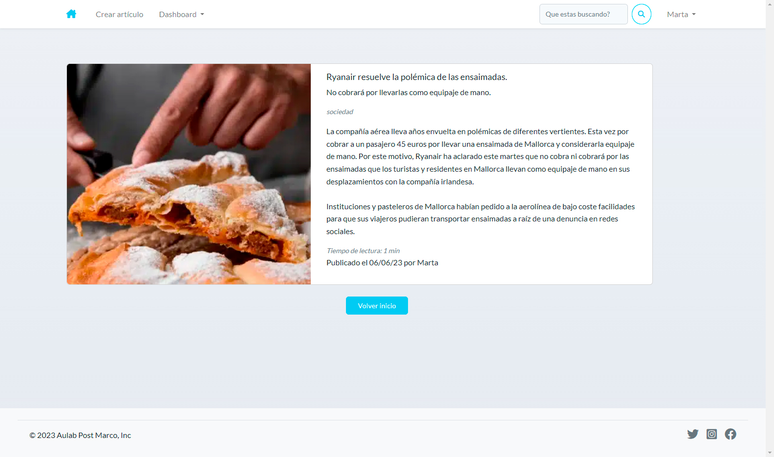 Aulab Post — captura 18
